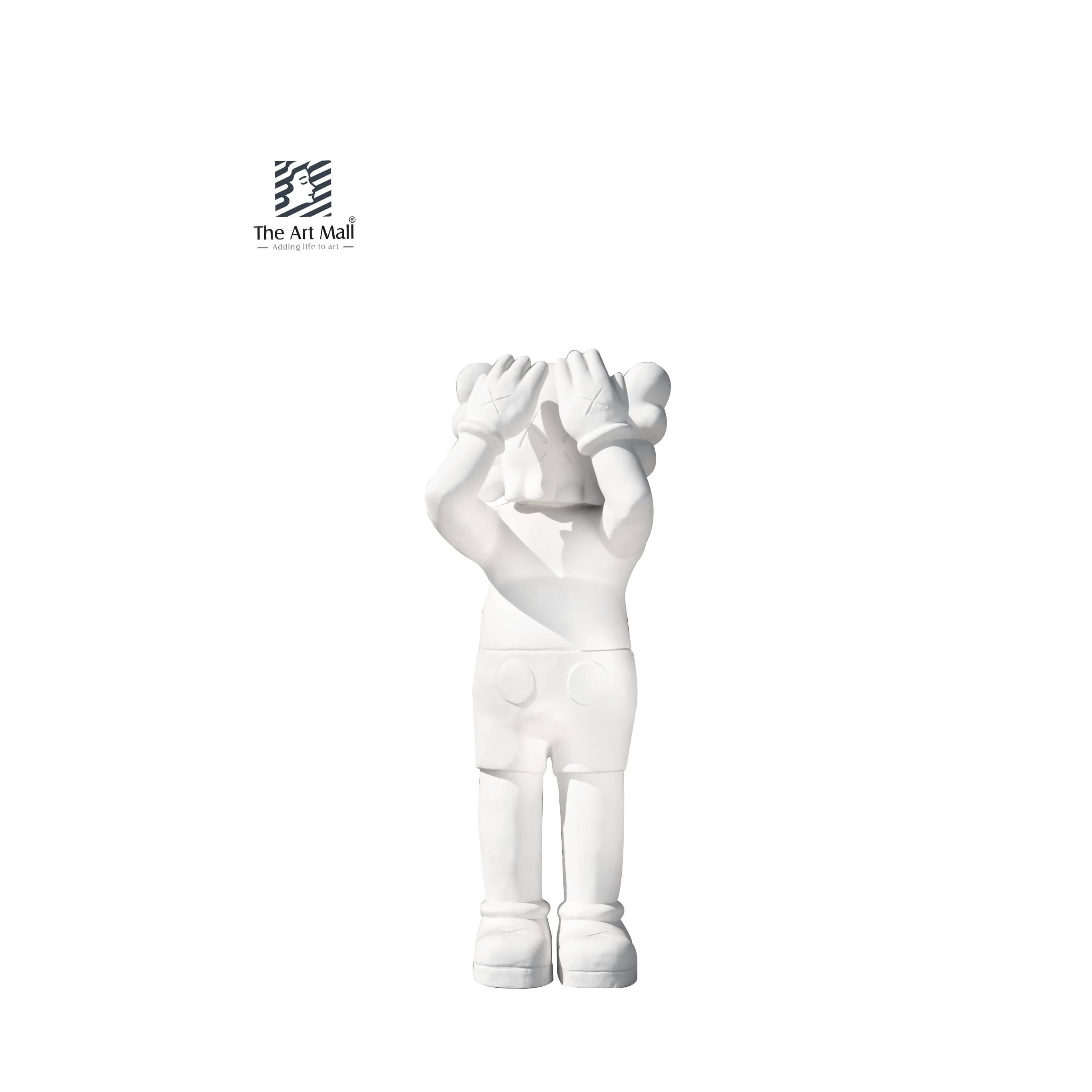 Decorative Fiber Statue